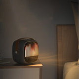 Portable Electric Air Heater Both Cold And Hot Mode LED Display Contact Control Electric Space Heater Warmer(EU Plug)