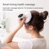 2021 Upgrade 3D Waterproof Electric Head Massager Wireless Scalp Massage Prevent Hair Loss Body Vibration Massage