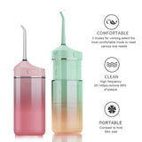 160ML Oral Irrigator Waterproof Teeth Cleaner USB Rechargeable Pulse Water Flosser Portable Waterpulse Electric Dental Wash