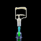 24 Cupping Set Chinese Medical Jar Biomagnetic Massage Body Relax Therapy Cupping Body Massager Cups Pull Out Vacuum Apparatus