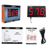 SNDWAY Digital Sound Level Meter 30~130db Noise Db Meter Measuring Large Screen Hanging Type Noise Decibel Monitoring Testers