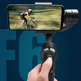 Handheld 3-Axis Gimbal Stabilizer Compatible With All Brands Of Smartphones for Vlog Youtuber Live Video Record with Spo
