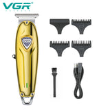 Professional full metal hair trimmer for men finishing beard hair clipper grooming kit electric hair cutter machine rechargeable