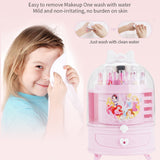 Kids Pretend Makeup Toys Simulation Cosmetics Set Girls Play Magic Lipstick Eye Shadow Educational Toys For Princess Fun Game