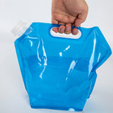 5L/10L Outdoor Foldable Portable Water Bags  Cooking Drinking Camp Picnic BBQ Water Container Bag Carrier Car Water Tank