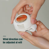 Mini Portable Clip Fan USB Rechargeable Powerful Silent Usb Fan Air Cooler Electric Small Wireless Pocket Cooling Fan Ventilator