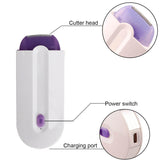 Safely Laser Epilator Body Face Leg Hand Hair Remover Portable Women Bikini Facial Hair Shaver Instant&Painless Rechargeable