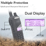 Baofeng UV-82 8W Walkie Talkie 10 KM Ham Radio VHF UHF Amador Walky Talky Boafeng UV 82 UV82 Waki Taki Earpiece UV-5R UV-9R Plus