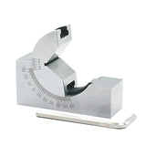 Adjustable Angle Gauge V-block Angle Grinder KP25 0-60 Degree Precision Angle Plate Block for Measuring Tools