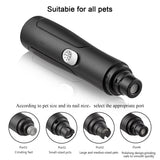 Painless Pet Paw Nail Tool Cut The Nail Dog Nail Grinders Dog Nail Clippers USB Rechargeable Electric Pet Nail Cleaning Supplies