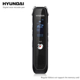 Hyundai 4058+ Portable Professional Digital Voice-activated Recorder support USB U-disk MP3 player Walkman cellphone Dictaphone