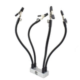 Led 3X Magnifier Bench Vise Table Clamp Soldering Helping Hand Soldering Station Usb 5Pc Flexible Arms Third Hand Tool