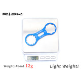 RISK Mountain Rode Bike Removal Wrench Bicycle Front Fork Spanner Aluminum Alloy Repair Tools Parts for Suntour XCM/XCR/XCT/RST