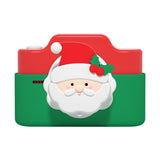 3 Inch HD 1080P Kids Camera Mini Digital Camera Cartoon Santa Claus Video Camera Photography Props Child Boy Girl Christmas Gift