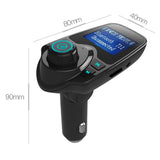 Universal 5V 2.1A,T11 Car LCD Bluetooth MP3 Player Hands-free Dual USB Charger For iPhone 11 Pro 7 8 Plus Mobile Phone Adapter