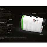 PGM Waterproof Handheld Lasering Rangefinder Golf Lasering Rangefinder Telescope For Golf Rangefinder 400 Meters