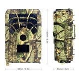 PR300A 12MP 720P Hunting Camera 120 Degrees PIR Sensor Wide Angle Infrared Night Vision Wildlife Trail Thermal Imager Video Cam