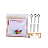 All New Mesh Net Toy Hammock Corner Stuffed Animals Kids Baby Hanging Storage Organizer
