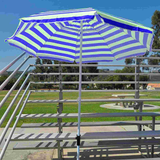 1pc Outdoor Parasol Fixed Clip Sturdy Portable Umbrella Support for Courtyard Beach