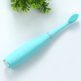 Sonic Electric Toothbrush, Rechargeable Waterproof Silicone Toothbrush, High Frequency Vibration