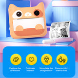 Print Camera High Definition Print Camera Wi-Fi Connection Instant Camera Waterproof Wireless Digital Printing Camera for Kids