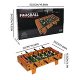 50*25*15.5cm Mini Tabletop Foosball Table-Portable Table Football Soccer Game Portable Soccer Toy For Adults Kids Party Game