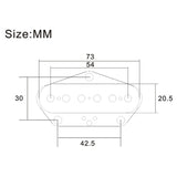 Tele Pickups Alnico 5 Black Tele Bridge Pickup Fit Fender Telecaster Bridge Pickup Part