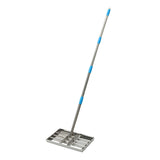 Lawn Leveling Rake Stainless Steel Leveling Tool Length Adjustable Sand Gravel Lawn Leveler for Courtyard Golf-Lawn Leveling