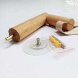 Easy Install Wall Mounted Storage Organizer Hotel Home Beech Toilet Paper Holder Living Room Roll Tissue Kitchen Bathroom Decor