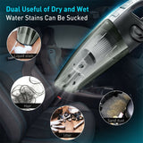 Car Vacuum Cleaner Handheld Vacuum Powerful Cyclonic Suction Cleaner Portable Wet and Dry Use Vacuum Cleaners EU Plug