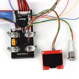 MAXKGO Smart BMS 12S 24V-60V 70A Li-Ion Lifepo4 Lithium 18650 Battery Protection Board With USB Cable,12S