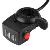 Car-detector 24V Speed Control Twist Thumb Throttle Assembly for E-bike Electric Bike Detector de Radar De velocidad