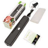 Vacuum Sealer Machine Automatic Food Sealer Packer Air Sealing System with 15 Vacuum Seal Bags, Dry Moist Food Modes A0NC