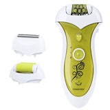 3in1 Rechargeable epilator women electric hair removal bikini trimmer female epilator face callus foot depilatiing depilatory