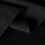 2Pcs Black Tablecloth, Rectangle 6 Feet Table Cloth - Stain and Wrinkle Resistant Washable Polyester Table Cover