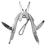 Multi Mini Plier Outdoor Clamp Hiking Portable Pocket Muilti-functional Keychain Plier with EDC Screwdriver