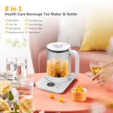 1.2L Electric Kettle Tea Maker Health Pot 8-in-1 Programmable Brew Cooker Master Warmer Teapot Water Kettle kitchen Appliances