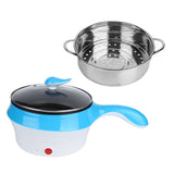 1.8L Mini Multifunction Electric Cooking Machine Non-Stick Multicooker Hot Pot with Food Steamer 220V