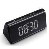 Wifi Alarm Clock Digital Smart Alarm Clock USB Alarm Clocks For Bedrooms Work Dimmable Alarm Clock With Night Light