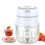 Kitchen Tools Electric Garlic Masher Mini Crusher Chopper USB Charging Food Processor Garlic Minced Meat Kitchen Accessories