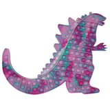 New Luminous Large Size Dinosaur Pops itS Fidget Toys High-Capacity fold Waterproof Kawaii Anti Stress Figet Toy Adult Kids Gift