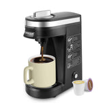 Coffee Machine Portable K-Cup Coffee Maker Capsule Espresso Cafetera Pod Brewer for Single Cup Capsule with 360ml Reservoir