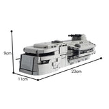 Space War Troop Carrier Trexler 906 MOC Armored Car Model High-tech Brick Building Block Diy EducationToy Children's Gift