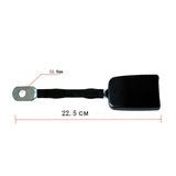 Car Safety Belt  Seat Belt Buckle Extender Socket Connector Clip Camlock Seat Belt Buckle Ends Adapter Auto Accessories