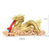 Aquarium Decoration Fish Tank Landscaping Artificial Resin Dragon Aquarium Background Aquascape Ornament Decor Accessories