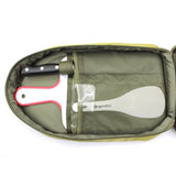 8pcs Camp Kitchen Cooking Utensil Set Travel Organizer Grill Accessories Portable Compact Gear for BBQ Camping Hiking ALS88