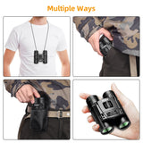 100x22 Professional HD Telescope 30000m Phone Binoculars High Magnification BAK4 Micro Night Vision Telescope for Camping