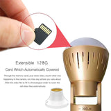 1080P Light Bulb Camera Lamp 360 Degrees FishEye Panoramic IP Camera Home Security Infrared and White Light Wireless P2P Camera