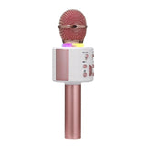 Wireless Musical Microphone, Mini Bluetooth with LED for Children Adults Singing