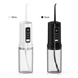Intelligent Oral Irrigator Rrechargeable Water Flosser Dental Water Jet 180ML 6 Modes Water Tank Waterproof Dental Teeth Cleaner
